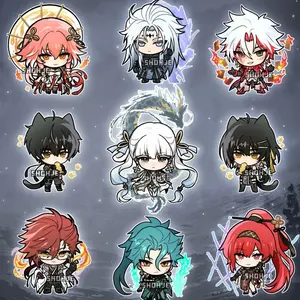 WUWA wuthering waves keychain charms - changli calcharo scar rover jinhsi mortefi yinlin