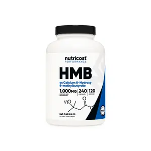 Nutricost HMB Capsules (Beta-Hydroxy Beta-Methylbutyrate)