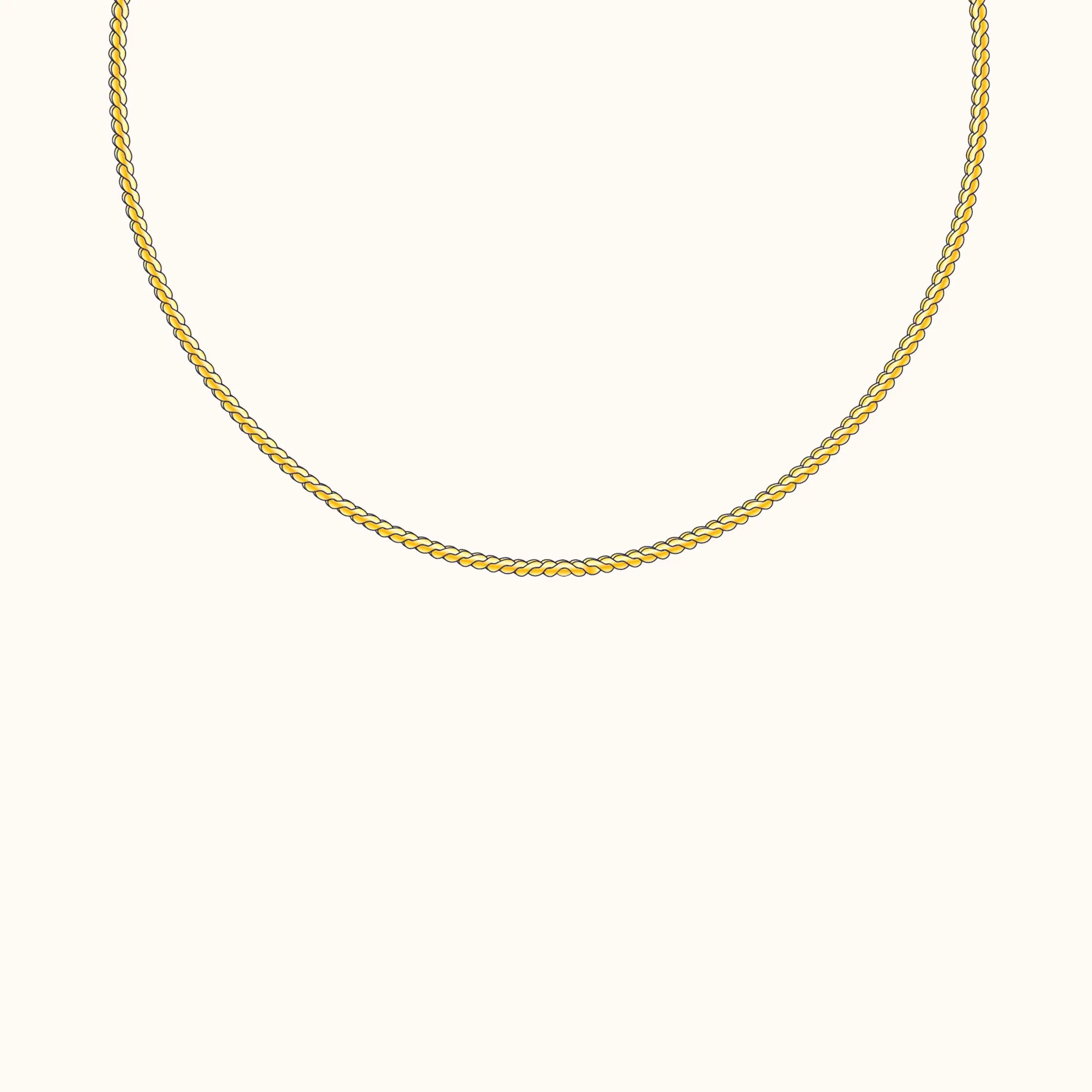 Serpentine Chain Necklace