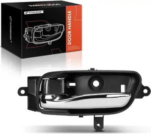 APremium Interior Door Handle Front or Rear Left Driver Compatible with Nissan Altima , Pathfinder, Armada, Maxima, Murano, Titan  Textured Black  Replace TAD TAA