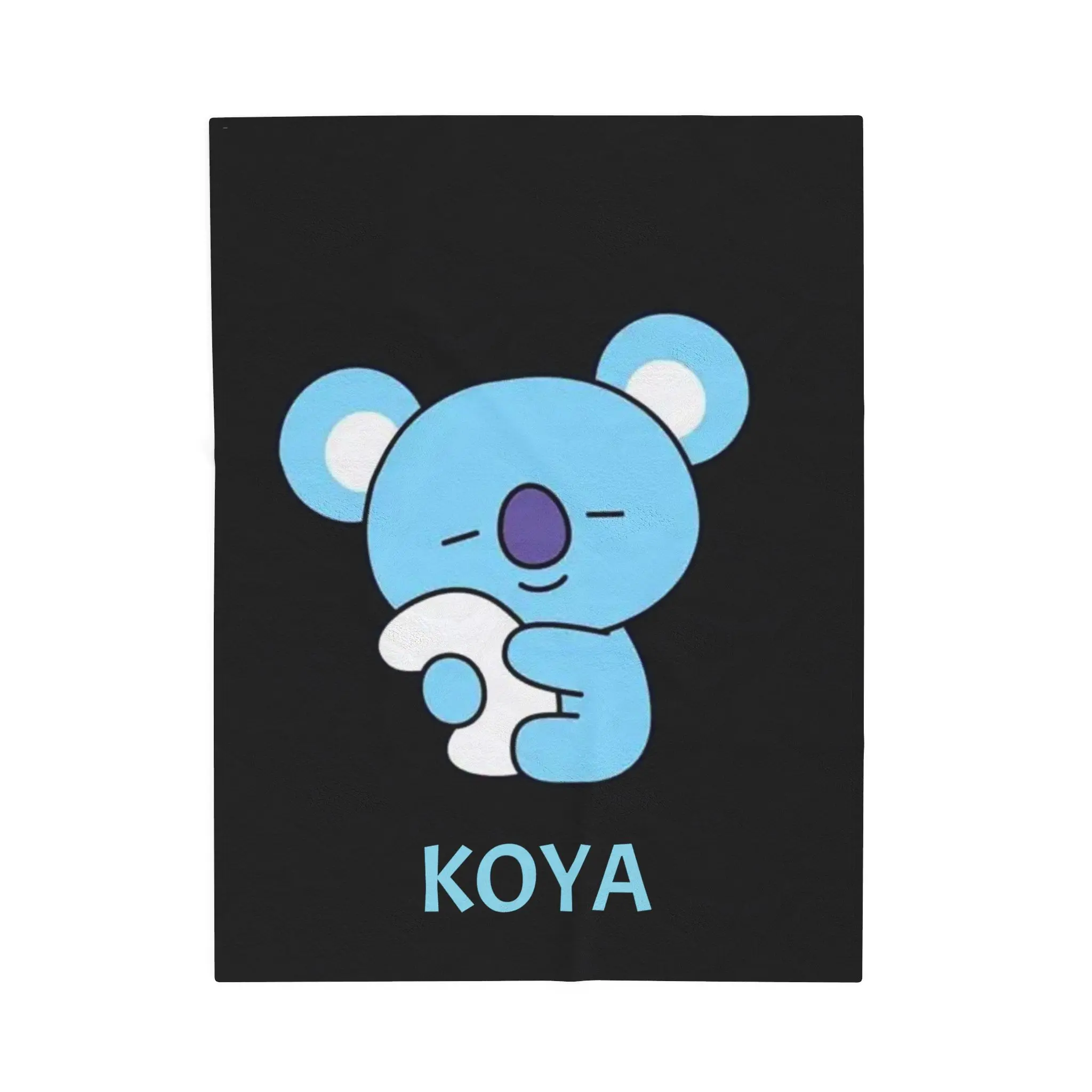 BT21 Velveteen Plush Blanket - KOYA (NAMJOON)