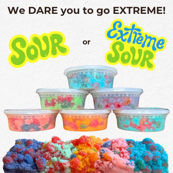 Candeeze's Sour Gusheeze (Extreme Flavor) The Viral Sour Candy