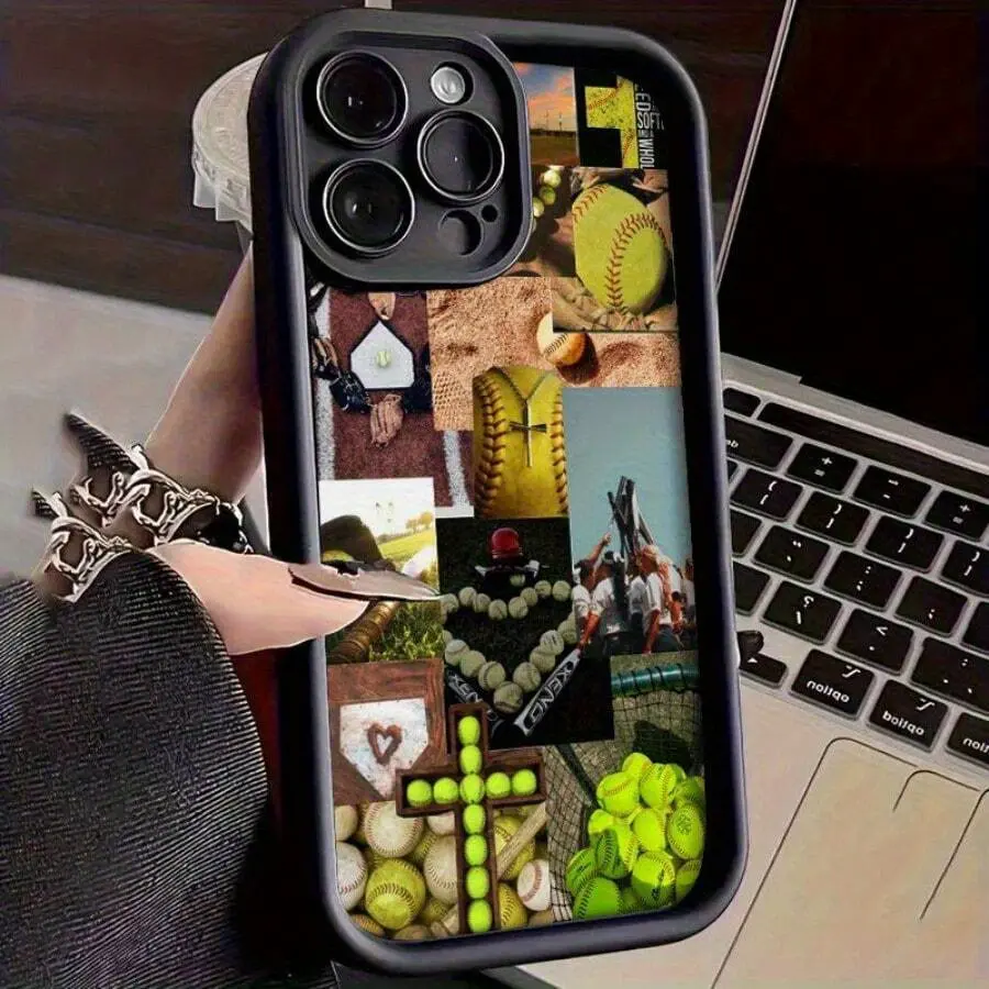 Softball ThemeShowcasing Vibrant Sports Designs Phone cases Case Compatible with For iPhone 17 Pro Max 16 Softball ThemeShowcasing Vibrant Sports Designs Phone cases Case Compatible with For iPhone 17 Pro Max 16