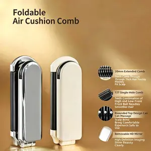 Portable Folding Pocket Hair Comb, Hair Styling Comb, Hair Detangling Comb, Hair Care Comb for Women, Girls, Men, Stylists, Barber, Foldable Comb, Grooming Comb-MM1