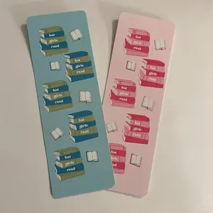 Hot Girls Read Bookmark | Paper Bookmark | Custom Trendy Bookmark | Booktok