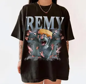 Remy Mouse Shirt Funny Tee, Ratatouille Tees, Vintage Graphic T-shirt Family 2026 Trip Gifts, Magic Kingdom Vacation, Epcot trip,