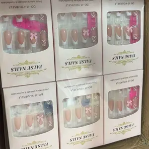 Msgem Hair Nail Stickers Self Adhesive Nail Art Stickers Full Cover Nail Decals for Women Girls DIY Manicure Decorations All nail stickers are shipped in random styles & designs
