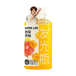 GHZZ Sparkling Drink: Guava & Grapefruit Mixed Fruit Juice, 310ml - Vitamin C Rich, Low Calorie, Clean Ingredients, Pro Athlete Recommended