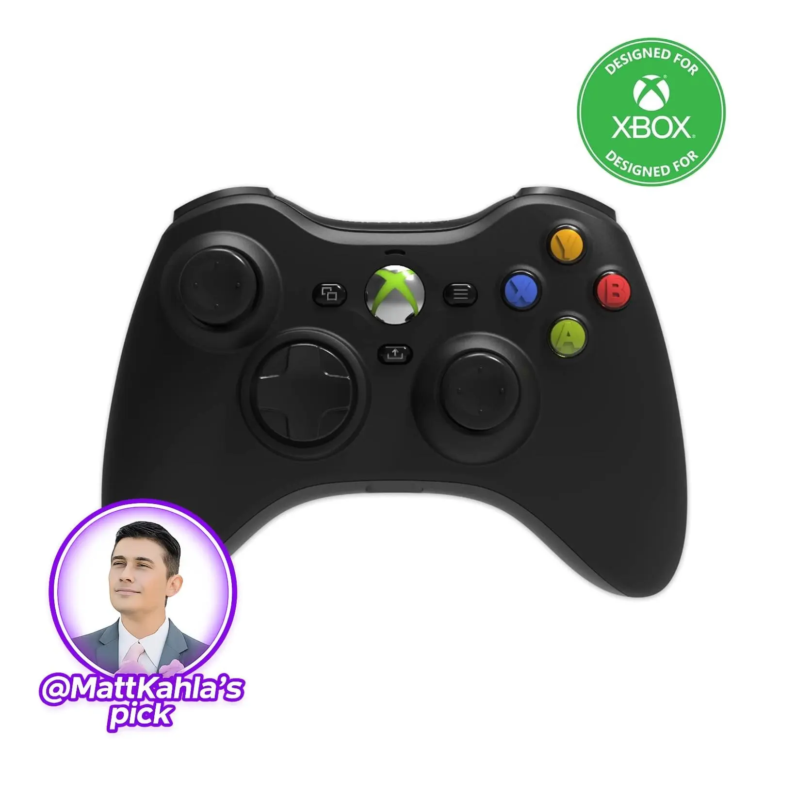 Hyperkin Xenon Wired Controller for Xbox Series X|S, Xbox One & Windows 10/11 PC - Black