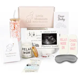 p>Pregnant Mom Gifts for Mom to Be Thoughtful Pregnancy Gift Box with Self Care and Keepsakes Ideal for First Mother's Day or Gift for Pregnant Wife