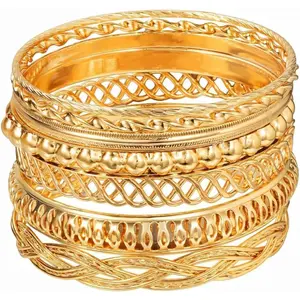 Bangle Bracelets for Women  Bracelet Stack Stackable Indian Boho Chunky  Bangles  Sets for Women