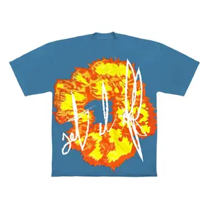 Denim Tears x Offset Set It Off #1 T-shirt Blue