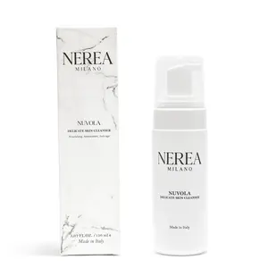 NEREA Nuvola - Organic Facewash and Makeup Remover - Nourishing, Anti-Age, Soothing, Alcohol Free