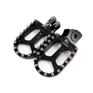 KKE Aluminum Foot Pegs Pedals for Talaria Sting MX3 RMX4 with Unique Y Bridge 18 Screw Teeth for Improved Grip and Safety