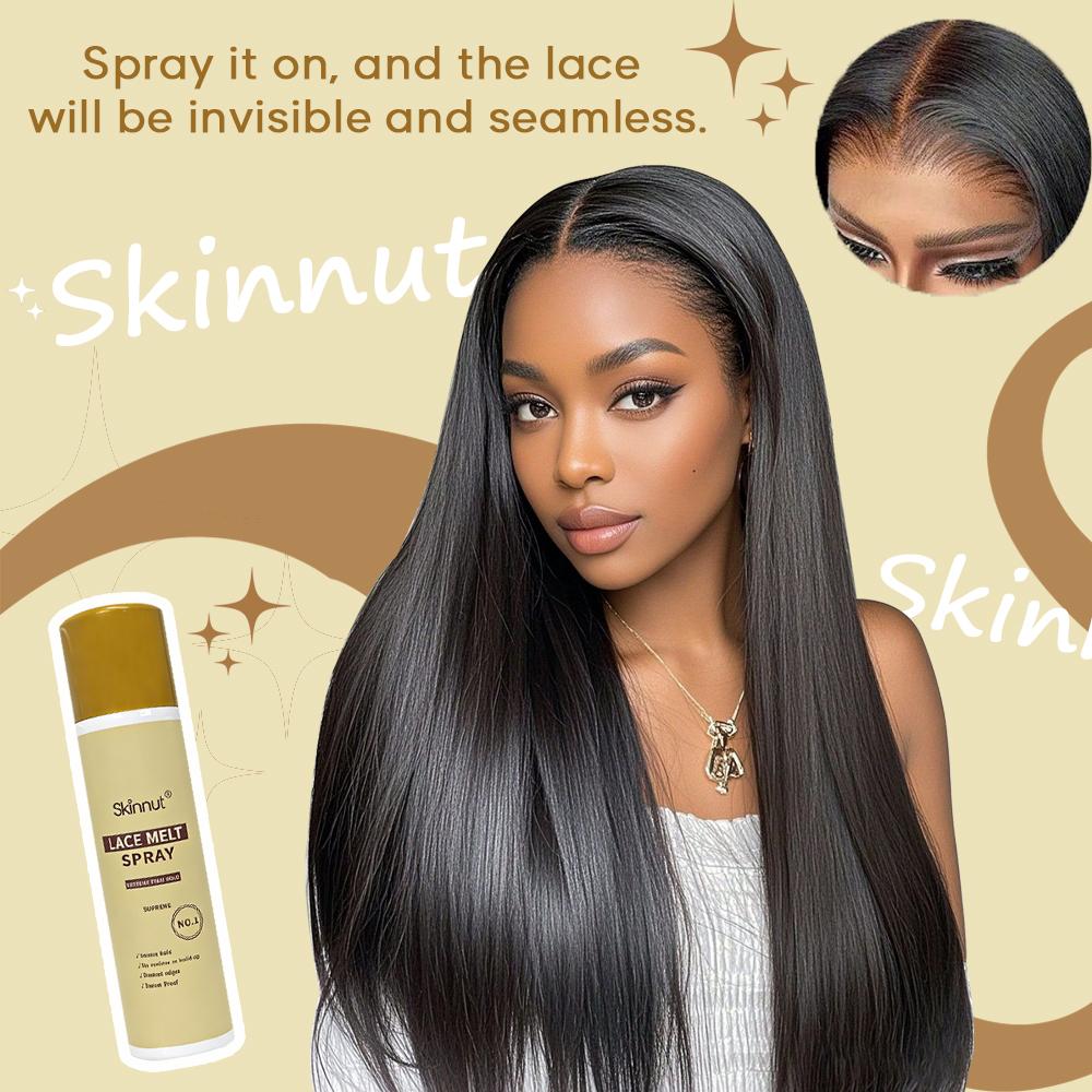 Lace Melting Spray And Holding Spray, Extra Hold Melting Spray for Lace Wigs, Strong Natural Forming Hold with Fast Drying/No Residue, 5.07 FL OZ 150 ML