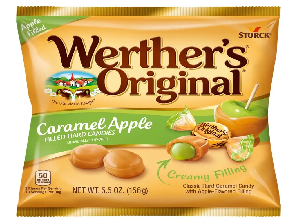 Werther's Original Caramel Candies 5 oz Hard Snack Sweet Werther's Original Caramel Candies 5 oz Hard Snack Sweet