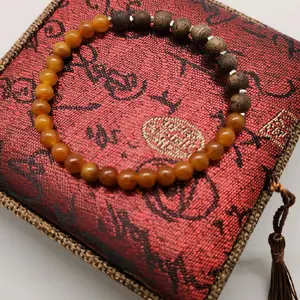 jade and agarwood bracelet