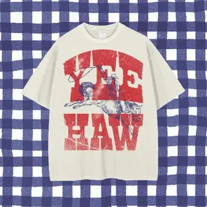 WESTERN GRAPHIC TEE V1 Cowboy Shirts Yeehaw vintage tee oversized fit cowgirl graphic tee distressed oversized fit girly July 4th X6X