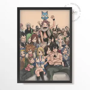 DICH-FAIRYTAILCHARACTERS Poster - Unframed #10638