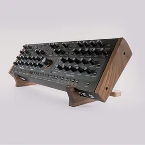 Angled Synthesizer Module Stand for Take 5 Teo 5 Minilogue XD Prophet OB6 - 45 Degree Ergonomic Aluminium Organiser Racks