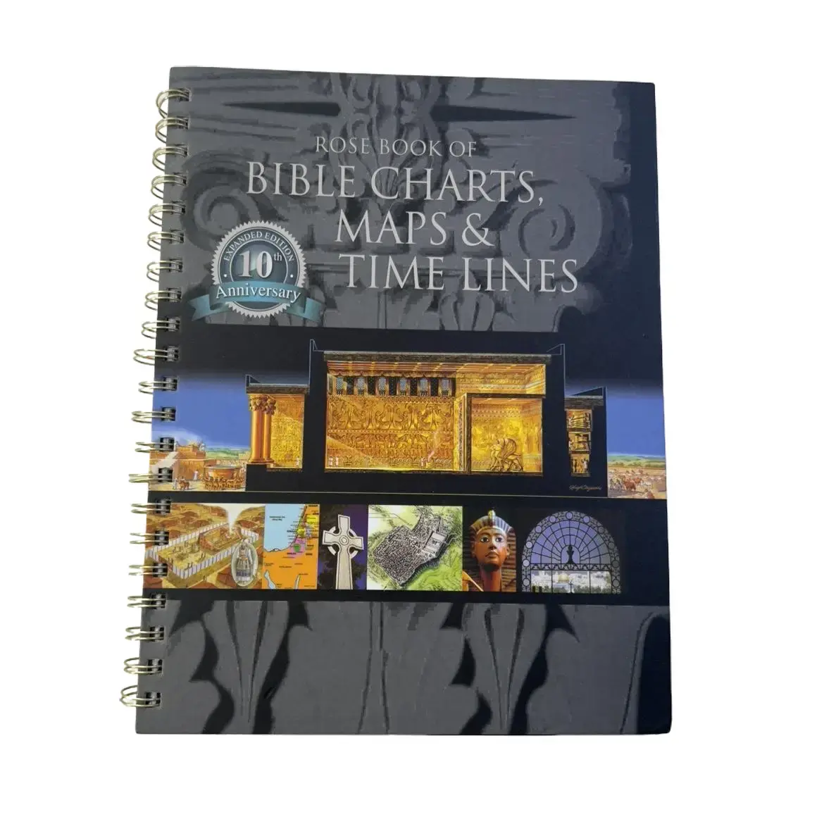 Rose Book of Bible Charts Maps & Time Lines Vol 1 10th Anniversary Edition Essential Religious Reference Guide Bible Study Supplies Compact Durable Design