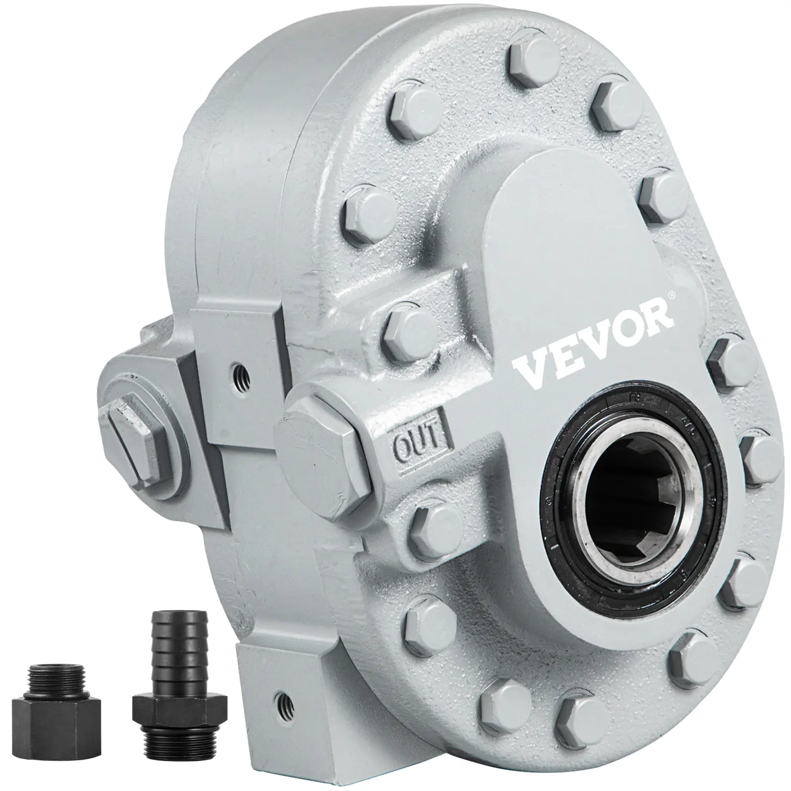 【summerfinds】VEVOR Hydraulic Pump 21.2GPM Hydraulic Motor 540RPM Log Splitter 2250PSI Hydraulic Splitter SAE 12 Outlet Port Hydraulic Pump for Log Splitter for Truck Tailgate Lift, Scissor Lift, Dump Trailer