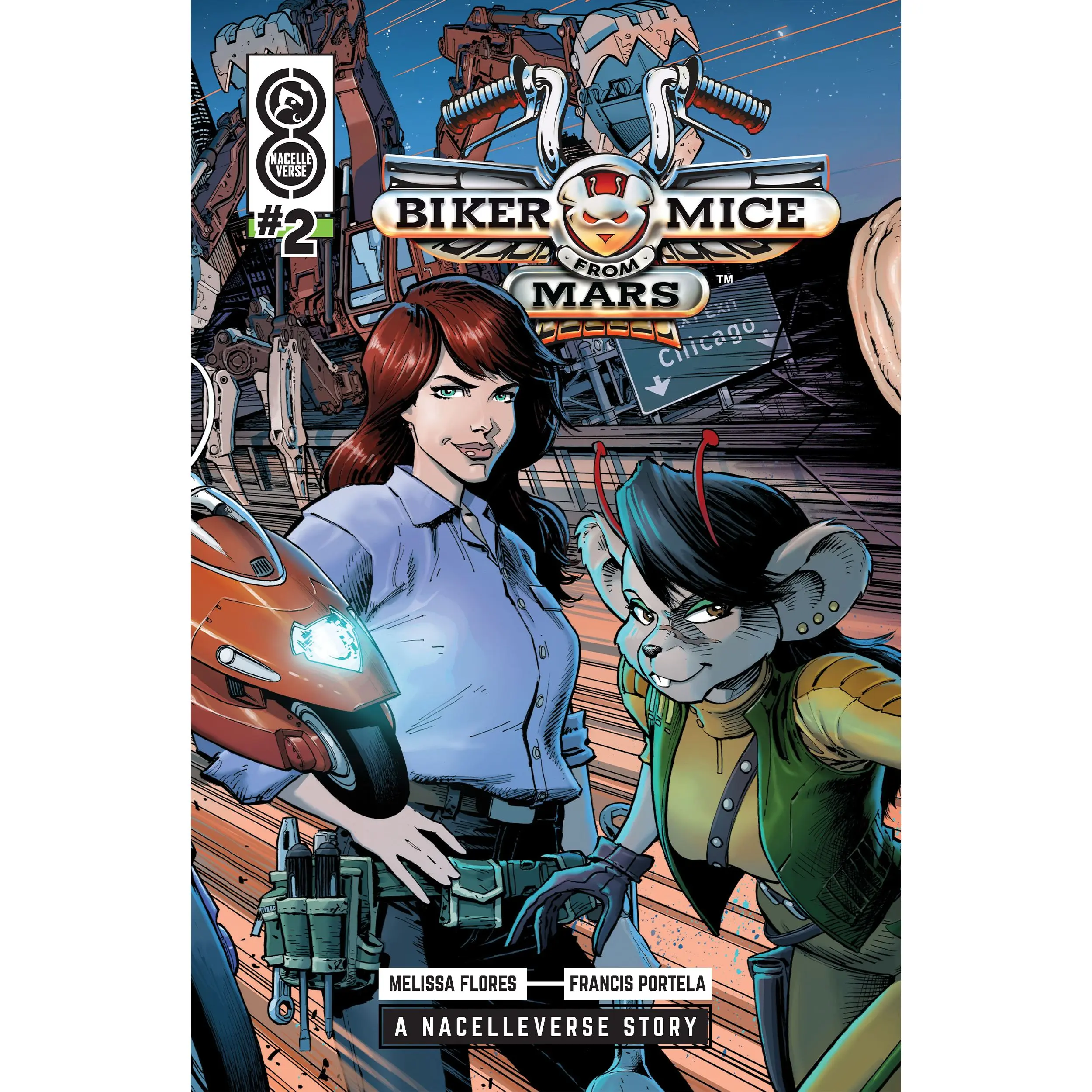Biker Mice From Mars (2024) #2 Comic Book - Cover A by Dustin Weaver
