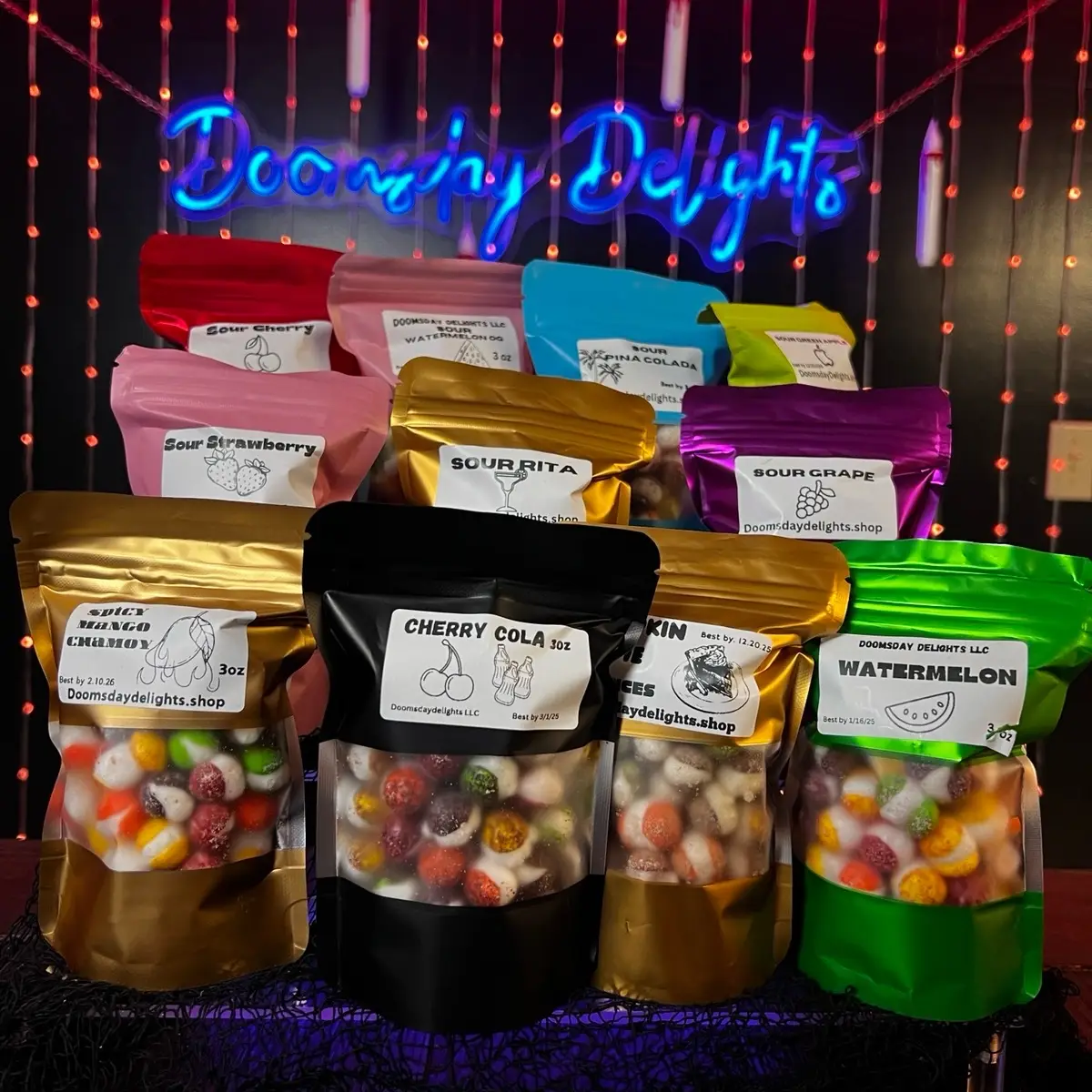 Pick Three 2.5oz Bags with this bundle