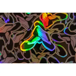 Holographic Tap Shoes Sticker