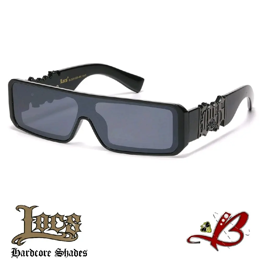 LOCS The Next Generation VISOR Hardcore Shades Big Cutout Logo LOCS The Next Generation VISOR Hardcore Shades Big Cutout Logo