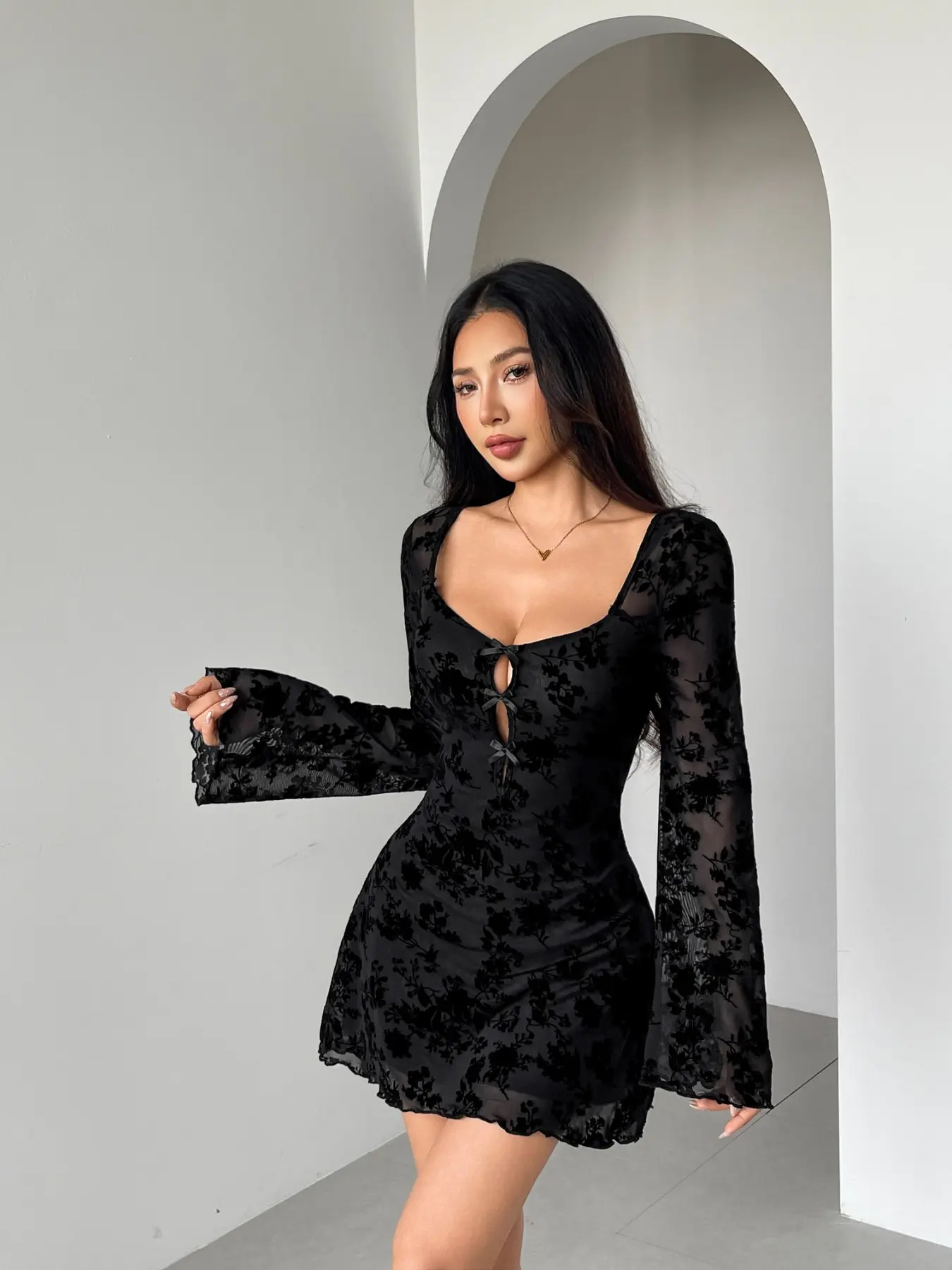 see me through mesh dress See Thru Dress – Musee' Kouture