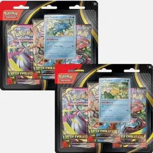Sealed Mega Evolution 3-Pack Blister (Random Promo)