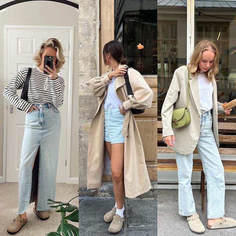 EVELLYHOOTD Women Men Genuine Suede Round Toe Cork Footbed Clogs Potato Shoes Slide Outdoor Gym Shoes with Arch Support Flat Buckle Clogs Retro Fashion Walking Shoes Slippers 【Wide Feet PLS SIZE UP 】 EVELLYHOOTD Women Men Genuine Suede Round Toe Cork Footbed Clogs Potato Shoes Slide Outdoor Gym Shoes with Arch Support Flat Buckle Clogs Retro Fashion Walking Shoes Slippers 【Wide Feet PLS SIZE UP 】