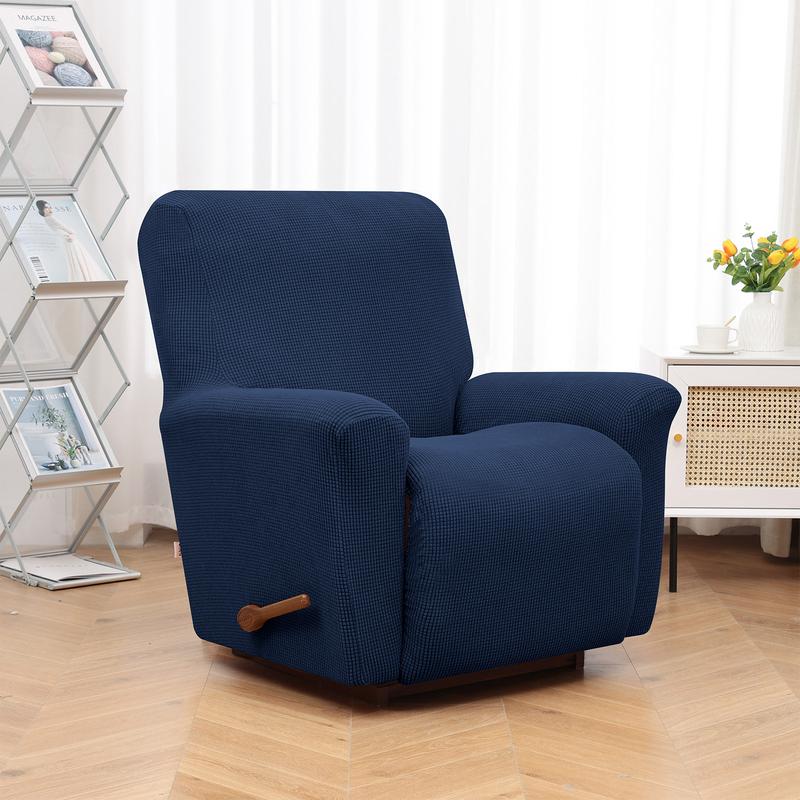 Recliner Stretch Sofa Slipcover Sofa Cover Furniture Protector Couch Soft with Elastic Bottom Spandex Jacquard