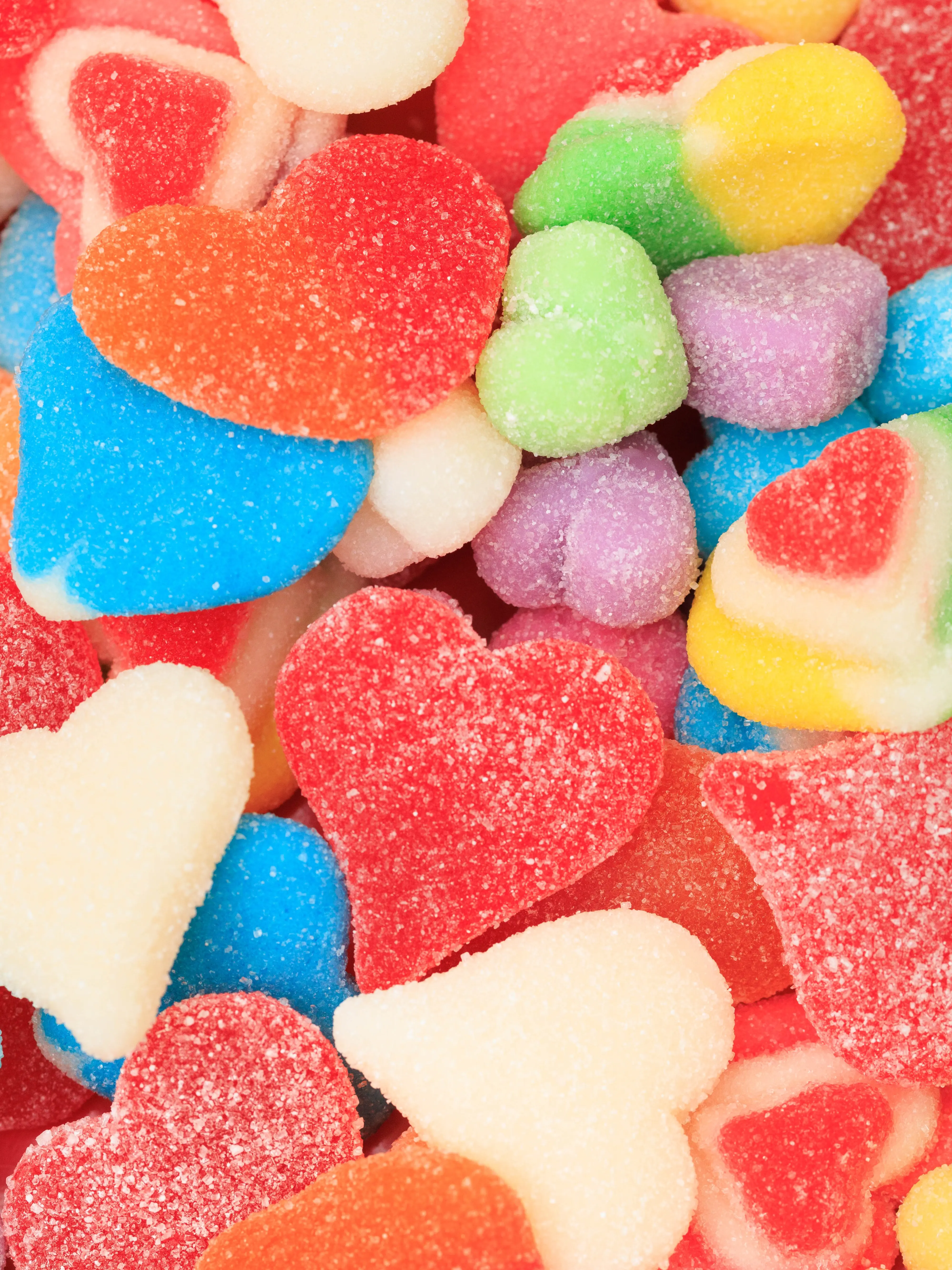 Hearts A Plenty Valentine Gummy Candy Mix Large Jar