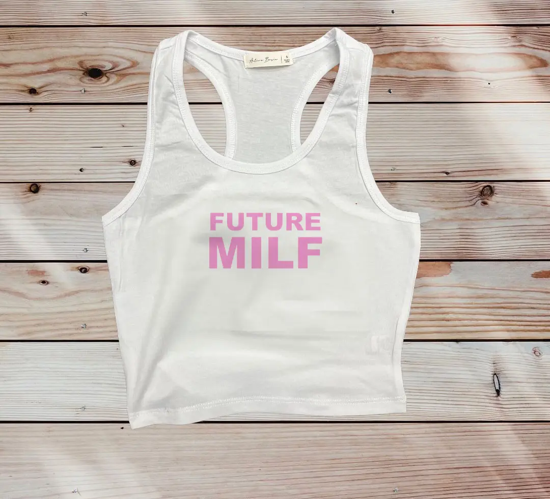 Future Milf Cropped Tank Top