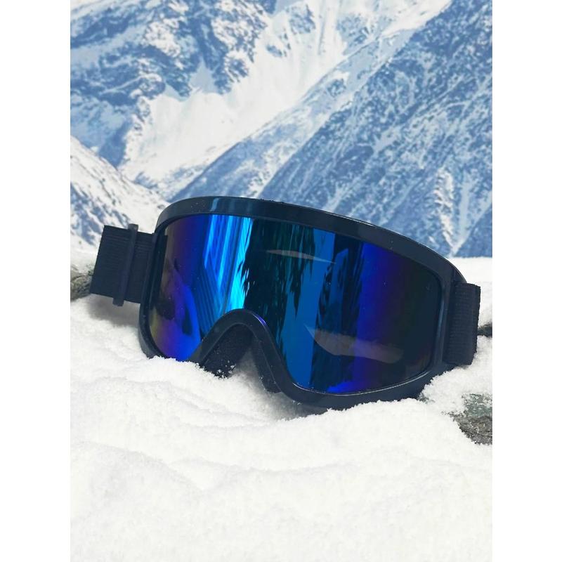 Unisex One-Piece Large-Frame Ski Goggles: Day-Night Versatile Lens, Padded Windproof Fit for Skiing/Snowboarding, High-Definition Anti-Fog Shades for Mountaineering & Winter Adventures Unisex One-Piece Large-Frame Ski Goggles: Day-Night Versatile Lens, Padded Windproof Fit for Skiing/Snowboarding, High-Definition Anti-Fog Shades for Mountaineering & Winter Adventures