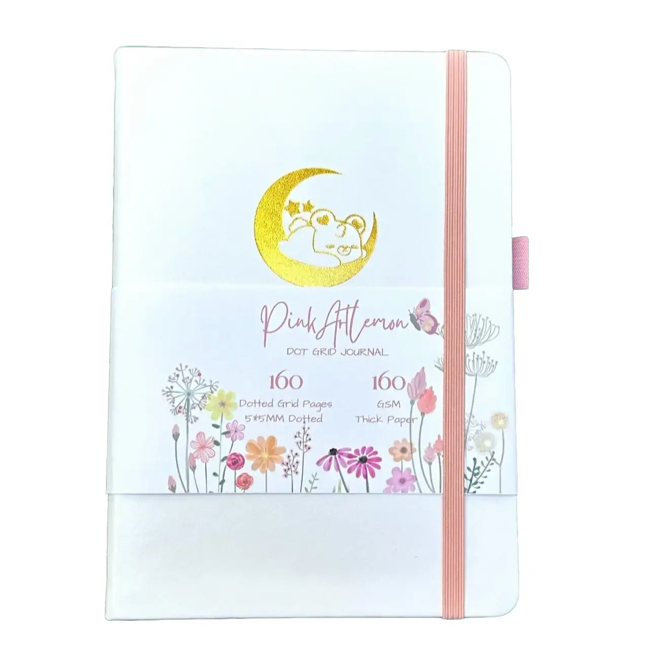 White Cute Cat Bullet Journal - Perfect for Note-taking and Planning bulletjournal