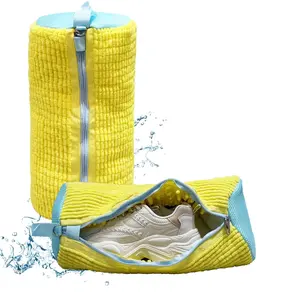 Shoe Washing Bag Laundry Protector Pouch 1 Piece Durable Reusable Anti-deformation Practical Household Style Laundry Accessory For Sneakers Casual Shoes Washing Machine Use