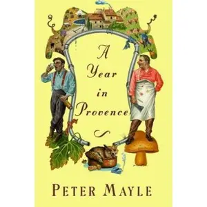 USED-A Year In Provence by Peter Mayle (Hardcover)