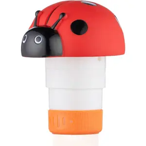 Ladybug Chlorine Floater for 1" Tab ONLY, Mini Floating Pool Chlorine Dispenser
