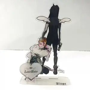 Alien Stage Handmade Keychain Acrylic Anime Backpack Charm, Asymmetrical Design, Casual Style, All Seasons, Random Print