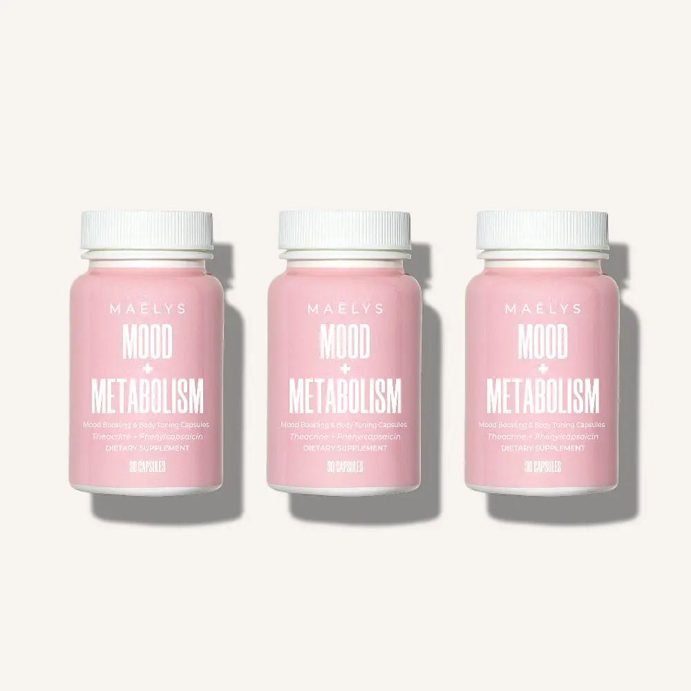 MAËLYS - MOOD + METABOLISM Mood Boosting + Body Toning Supplement 3x | Save $24 | Save On This Daily Supplement