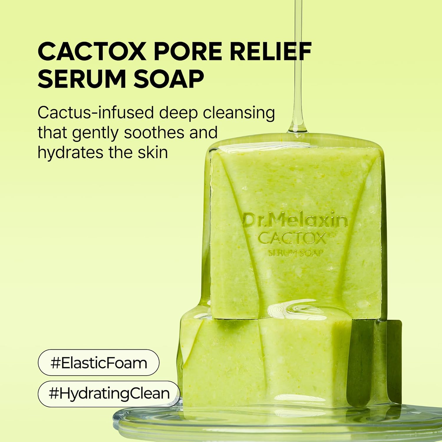 [Dr.Melaxin Official] CACTOX Deep Cleansing & Pore Care 4-Step Set | Cactus Extract & Cooling System for Pore Tightening, Reducing Puffiness, and Skin Repair