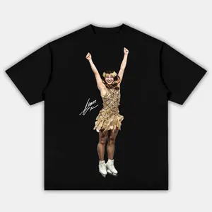 ALYSA LIU "ICONIC" Figure Skating Adult and Youth T-Shirt Sweatshirt, Alysa Liu shirt, graphic t-shirts, Quad Jump Legend, Ice Skating Shirt, Figure Skating Aesthetic Shirt, Sports Portrait T-Shirt, men's clothing clothes merch, Gift For Him and Her