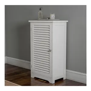 Lavish Home Bathroom Laundry Room Cabinet Storage Organizer