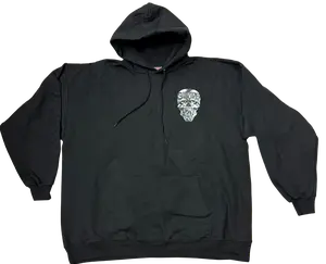 SIMMS Skull Hoodie -Black
