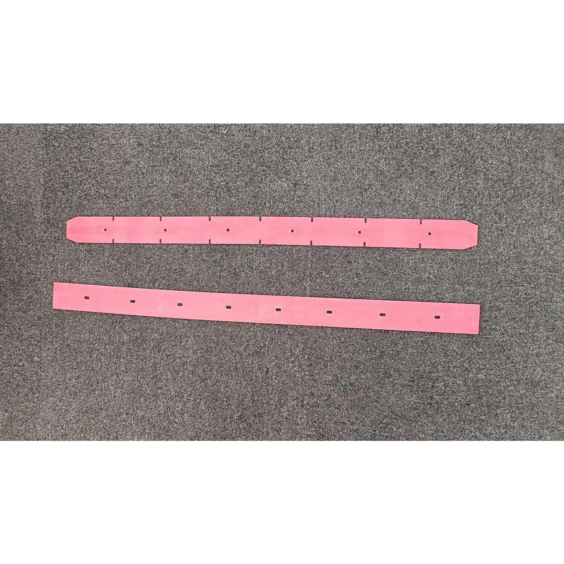 Front & Rear Squeegee Blade Set for SUNMAX RT50DW Floor Scrubber, 2-Piece Set