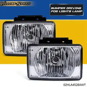 Fog Light Fit For 04-12 GMC Canyon/Chevy Colorado Clear Lens Bumper Driving Lamp