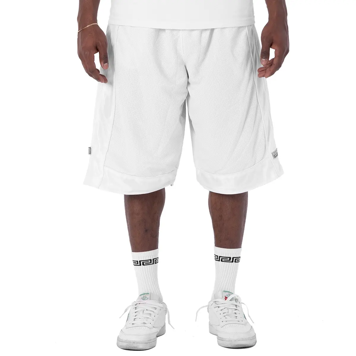 Pro club basketball heavyweight mesh shorts Activewear Menswear Pockets Elastic Small